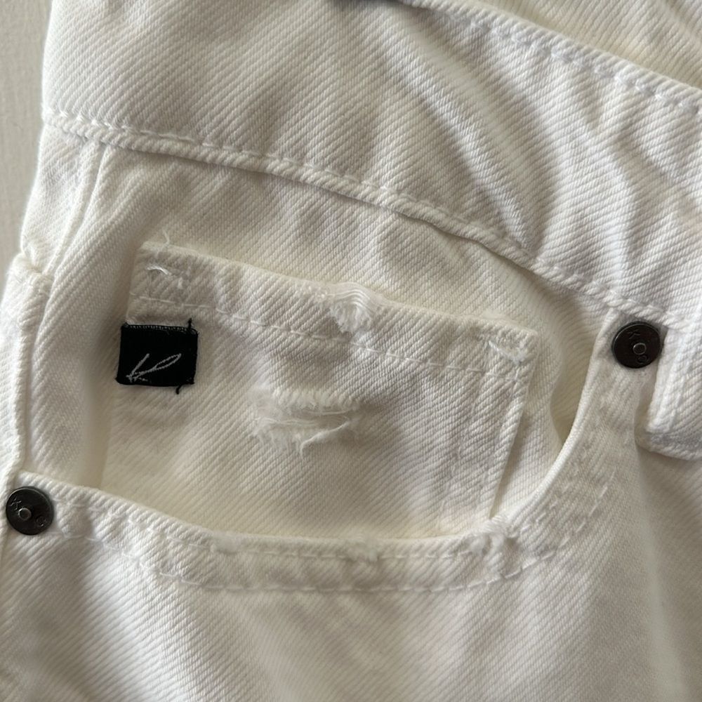 KanCan Highrise Distressed Shorts - Picture 3 of 5